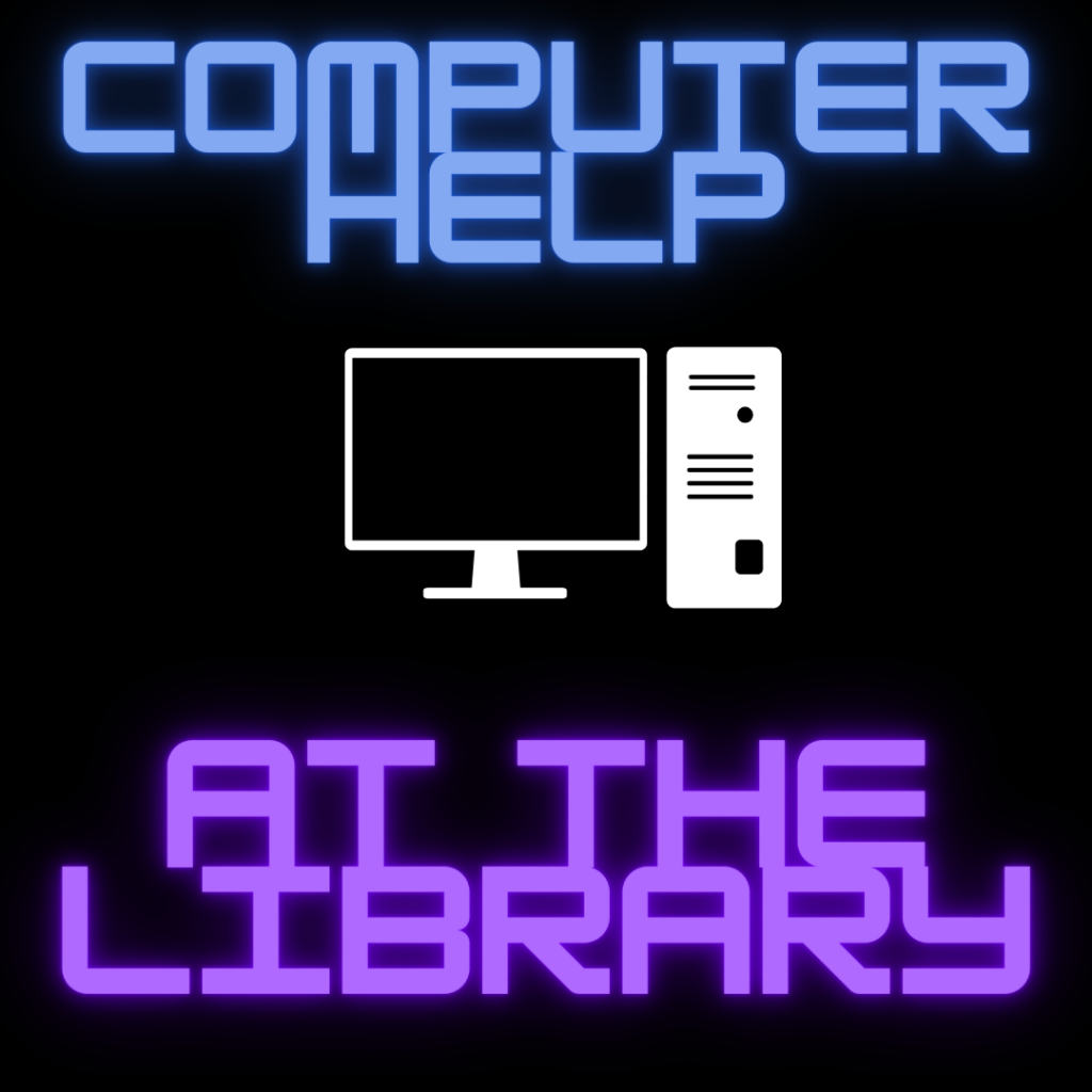 Computer help at the library