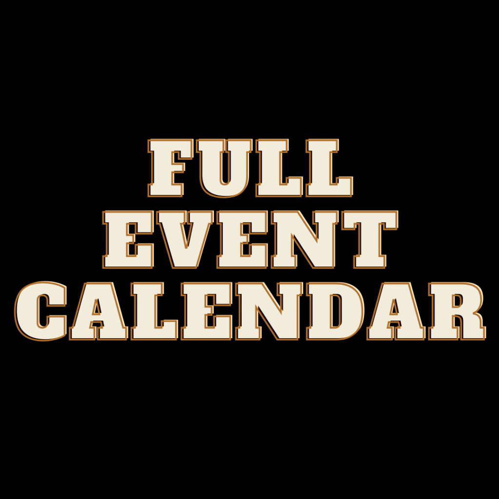 Full event calendar