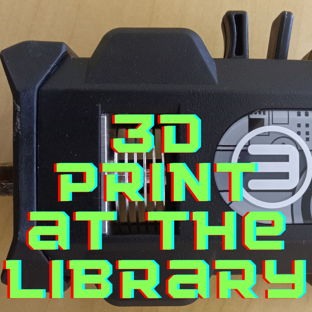 3D printing at the library
